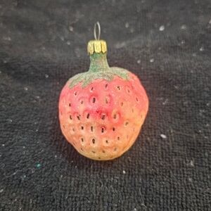 Strawberry Holiday Ornament